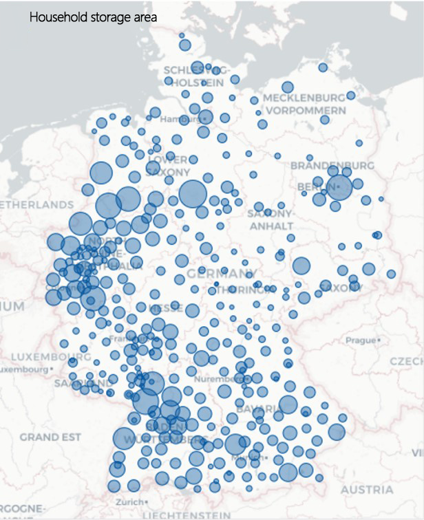 Regional Distribution and Development Trends of Home Energy Storage Systems in Germany